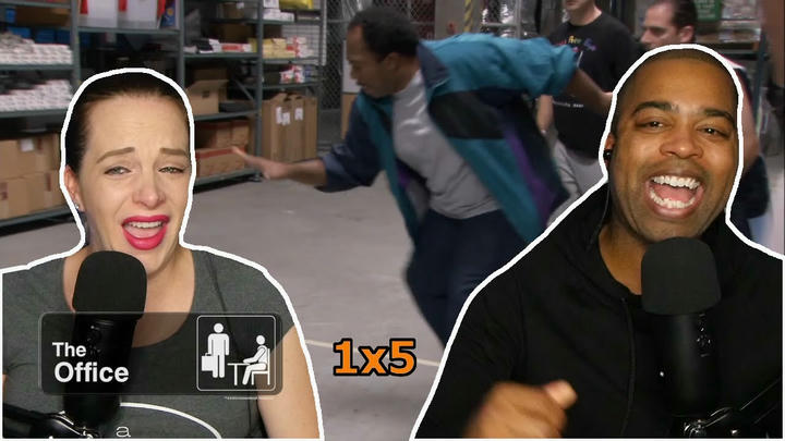 The Office - 1x5 - "Basketball" (Jane and JV Reaction 🔥)