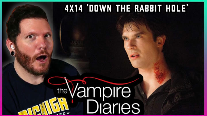 First time watching The Vampire Diaries REACTION 4x14 'Down the Rabbit Hole'