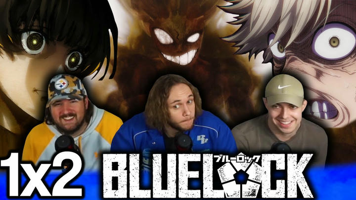 THERE'S A MONSTER INSIDE HIM?!? | Bluelock 1x2 "Monster" Group Reaction!