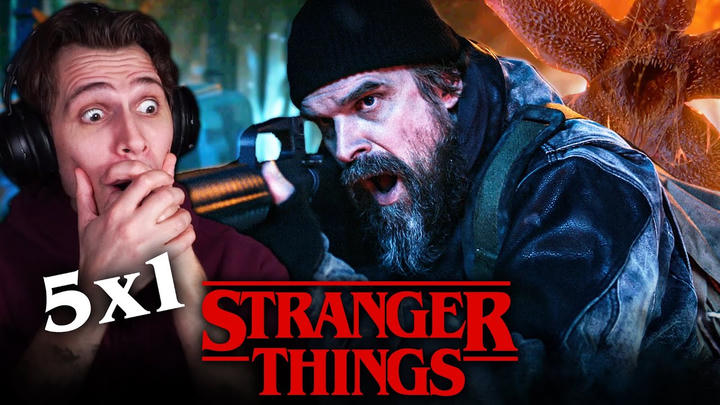 Stranger Things 5x1 REACTION!! "The Crawl"