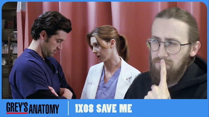 WHAT IS DEREK HIDING?! - Grey's Anatomy 1X08 - 'Save Me' Reaction