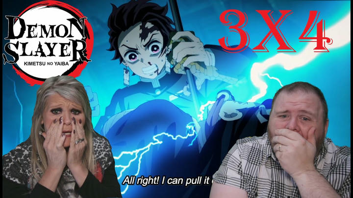 DEMON SLAYER: KIMETSU NO YAIBA 3x4 REACTION |