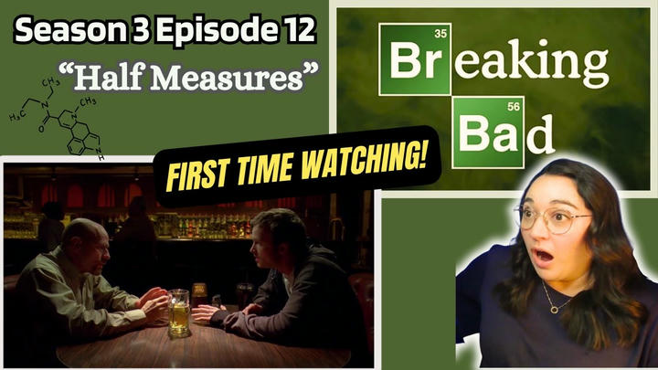 First Time Watching! BREAKING BAD REACTION 3x12 "Half Measures"