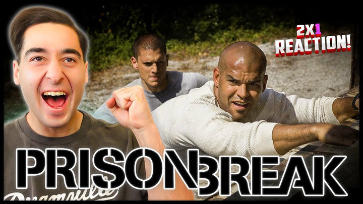 Film Student Watches PRISON BREAK s2ep1 for the FIRST TIME 'Manhunt' Reaction!