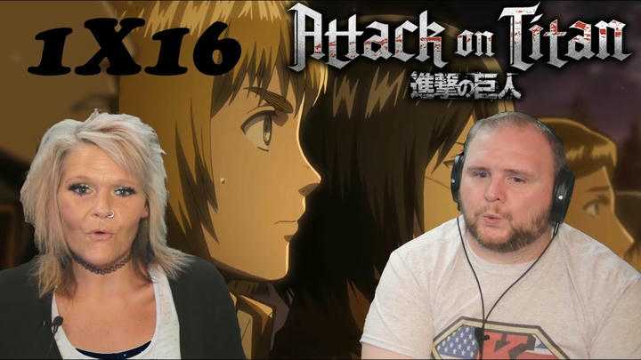 ATTACK ON TITAN 1x16 REACTION | What Needs to be Done Now: Eve of the Counterattack, Part 3