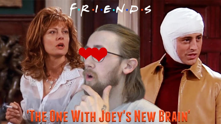 JOEY DATES A GILF! - Friends 7X15 - 'The One With Joey's New Brain' Reaction