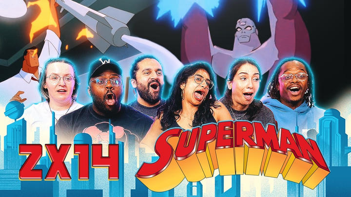 Superman The Animated Series | 2x14 "Ghost in the Machine" | Group Reaction