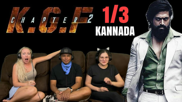 K.G.F Chapter 2 (2022) - KANNADA Audio Part 1 | First Time Watching | Movie Reaction!