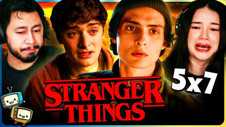 STRANGER THINGS Season 5 Episodes 7 REACTION! | Netflix | Millie Bobby Brown | Finn Wolfhard