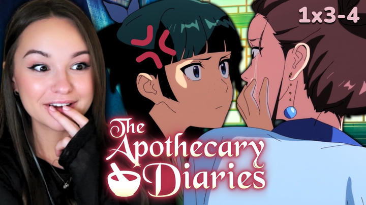 You Wouldn't Like Maomao When She's ANGRY 🙀 The Apothecary Diaries | Episode 3-4 | Reaction & Review