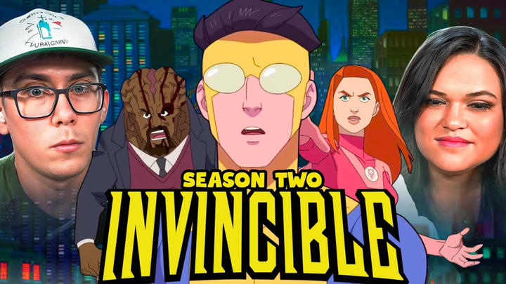 OUR ENTIRE SEASON 2 REACTION OF *INVINCIBLE* |First Time Watching| Review + Commentary