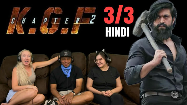 K.G.F Chapter 2 (2022) - HINDI Audio Part 3 | First Time Watching | Movie Reaction!