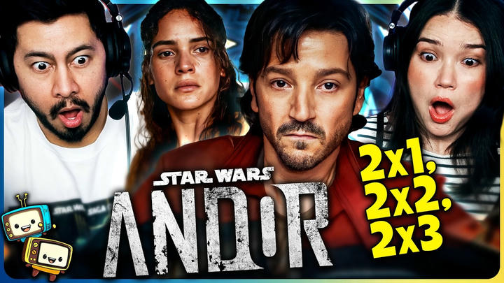 Star Wars ANDOR 2x1, 2x2 & 2x3 Reaction & Review! | Diego Luna | Adria Arjona | Stellan Skarsgård