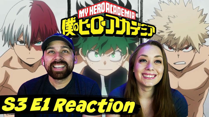 My Hero Academia [English Dub] S3 E1 "Game Start" Reaction & Review!
