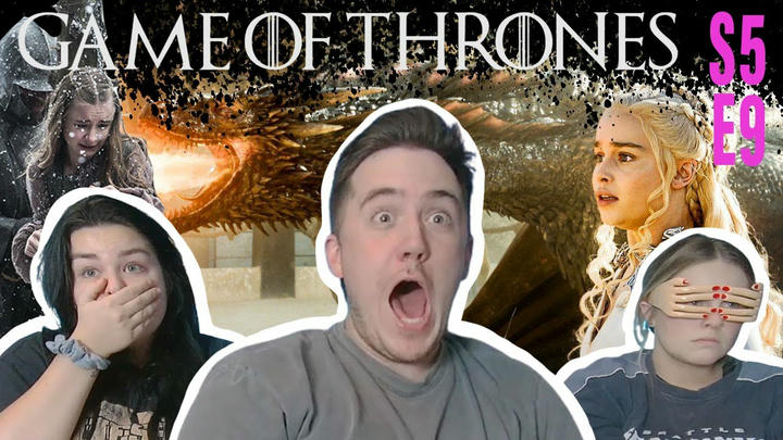 Game of Thrones | S5 E9 | "The Dance of Dragons" | REACTION