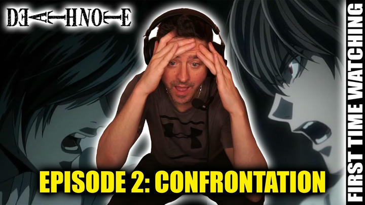 Death Note (2006) Episode 2: Confrontation (New Anime Fan First Time Watching)