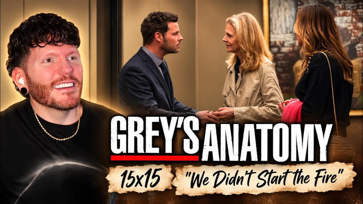 First time watching GREY'S ANATOMY 15x15 'We Didn't Start the Fire' REACTION