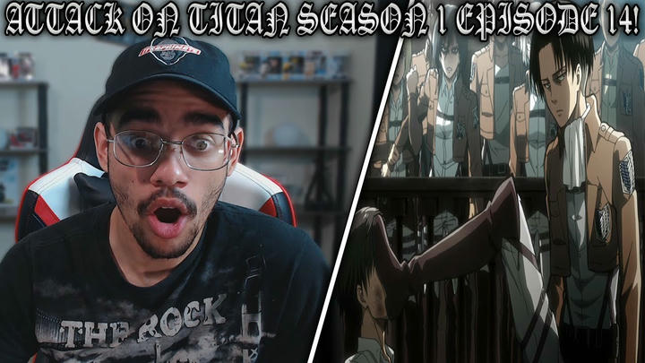 Attack on titan Season 1 Episode 14 Reaction! - Can't Look Into His Eyes Yet