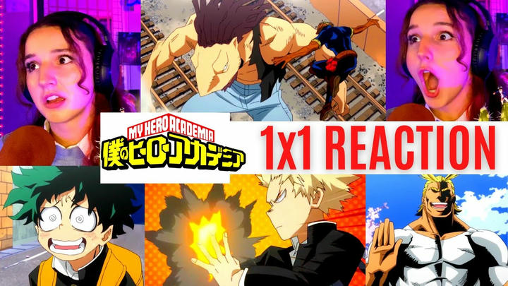 White Noise ANIME Reacts - My Hero Academia (2016)