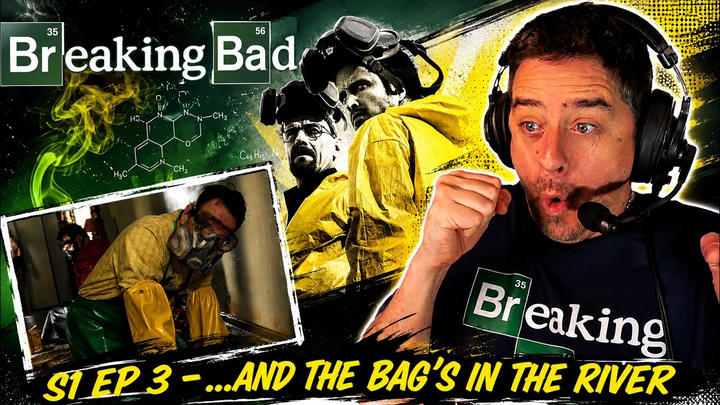 😱 FIRST TIME WATCHING Breaking Bad 1x03... THIS WAS INSANE! | ...And the Bag's in the River
