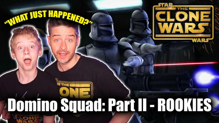 Star Wars - The Clone Wars (The Domino Squad Part 2) LEWIS FIRST TIME WATCHING REACTION!