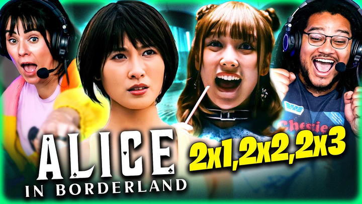 ALICE IN BORDERLAND Season 2 Ep 1, 2, & 3 REACTION!! 今際の国のアリス | Netflix Original