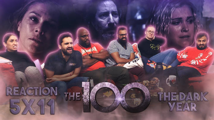 The 100 - 5x11 The Dark Year - Group Reaction