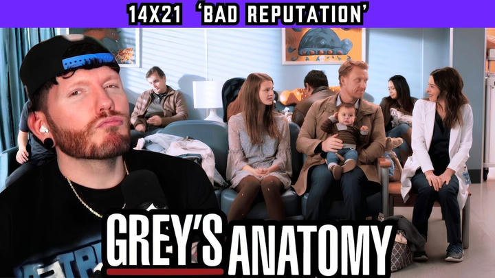 First time watching GREY'S ANATOMY 14x21 'Bad Reputation' REACTION