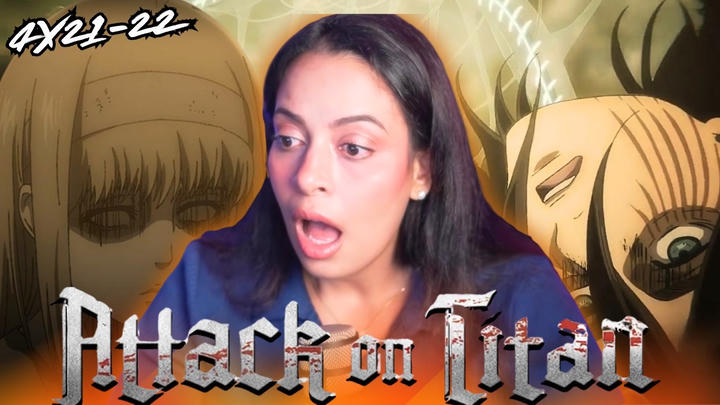 HE ACTUALLY DID IT... 😭 |  First Anime | Attack on Titan S4 Episodes 21-22
