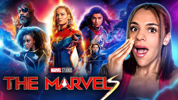 Amber Reacts - The Marvels (2023)