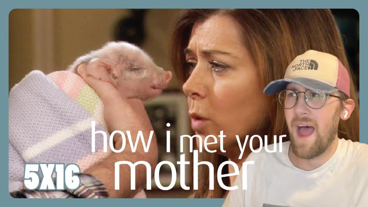 LOOK INTO IT'S EYES! - How I Met Your Mother 5X16 - 'Hooked' Reaction