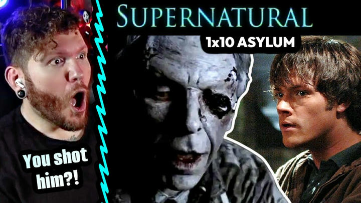 WAIT - You shot him?! | First time watching SUPERNATURAL Reaction 1x10 'Asylum'