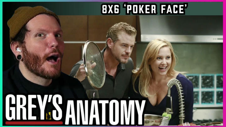First time watching Grey's Anatomy REACTION 8x6 'Poker Face'