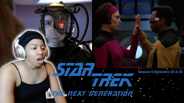 Star Trek: The Next Generation S5 Eps 5x23-24 “I, Borg” & “The Next Phase" | Reaction Video
