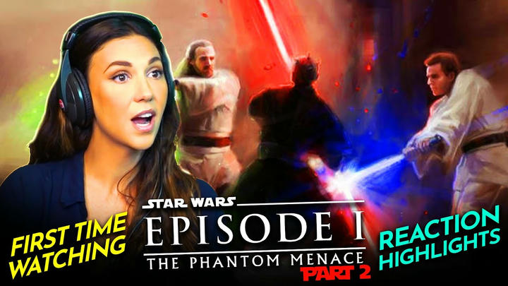 Coby concludes STAR WARS THE PHANTOM MENACE (1999) Movie Reaction PART 2 | FIRST TIME WATCH