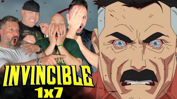 This was the craziest episode yet!!!! First time watching Invincible 1X7 reaction