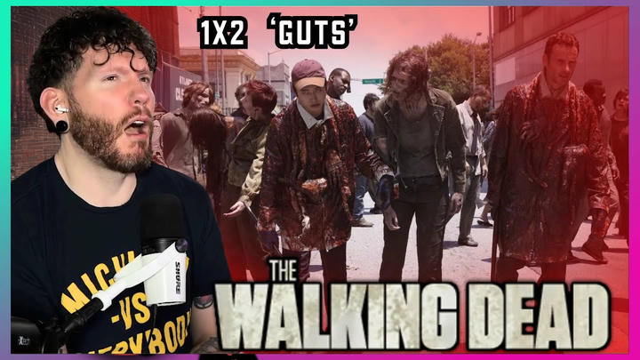 FIRST TIME WATCHING The Walking Dead 1x2 'GUTS' REACTION