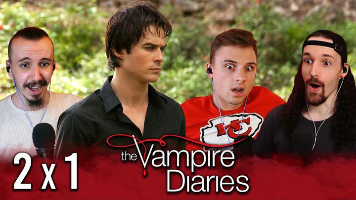 The Vampire Diaries 2x1 Reaction!! "The Return"