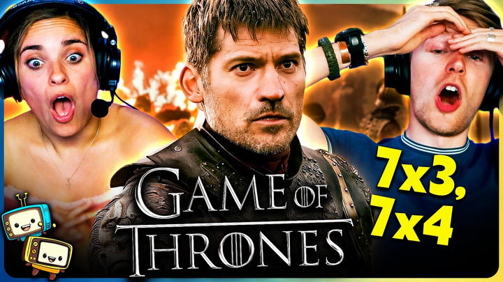 GAME OF THRONES 7x3 & 7x4 Season Reaction! | First Time Watch! |