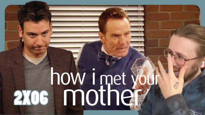 BRYAN CRANSTON! - How I Met Your Mother 2X06 - 'Aldrin Justice' Reaction