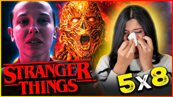 GOODBYE FOR NOW😭 FINAL EPISODE OF STRANGER THINGS SEASON 5 - EPISODE 8 | REACTION | Netflix
