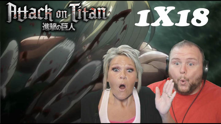 ATTACK ON TITAN 1x18 REACTION | Forest of Giant Trees: The 57th Exterior Scouting Mission, Part 2