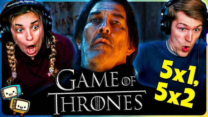 GAME OF THRONES 5x1 & 5x2 Reaction! | First Time Watch! | Peter Dinklage | Lena Headey