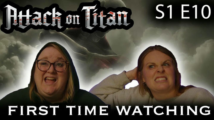 Attack On Titan DUB | S1 E10 |"Response: The Struggle for Trost" | FIRST TIME REACTION