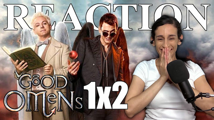 Good Omens 1x2 REACTION The Book | Find Him Somebody to Love