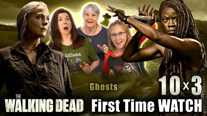 ALPHA and CAROL FACE-OFF!! The Walking Dead 10x3 REACTION!! Ghosts