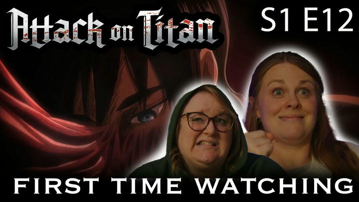 Attack On Titan DUB | S1 E12 |"Wound: The Struggle for Trost" | FIRST TIME REACTION