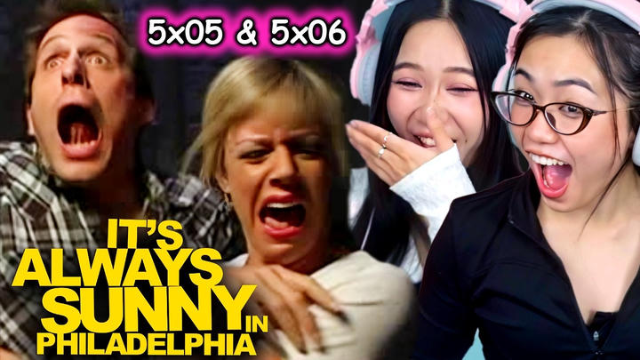 Foreign Girls React | It's Always Sunny in Philadelphia S5 Ep 05 & 06 | First Time Watch
