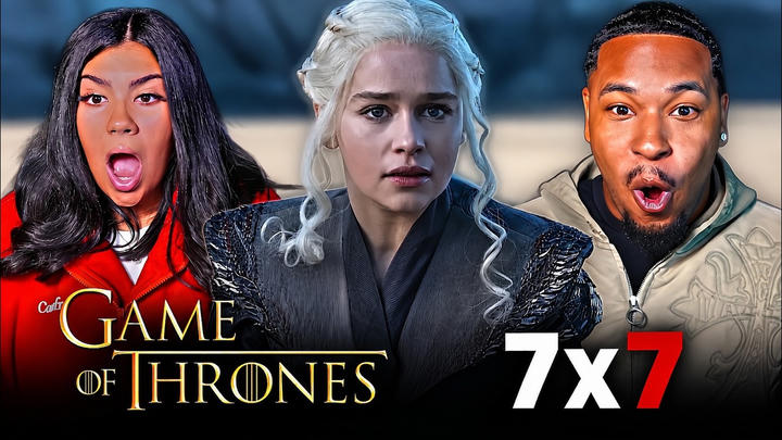 GAME OF THRONES 7x7 REACTION - THE WALL?? WE'RE SHAKING | FIRST TIME WATCHING