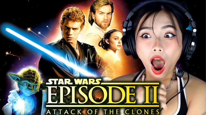 Foreign Girl Reacts | Star Wars:  Episode II - Attack of the Clones | First Time Watch